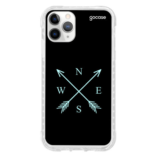 Capinha para celular Bússola Minimalista