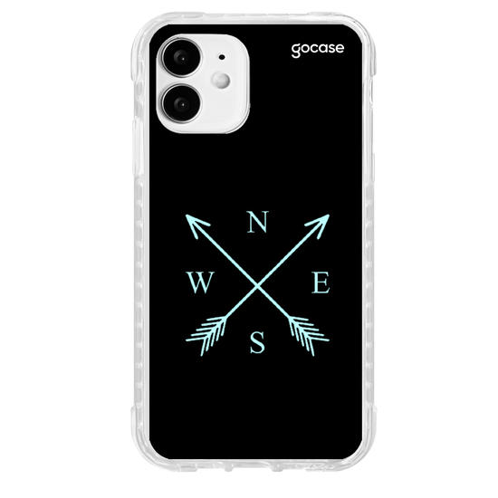 Capinha para celular Bússola Minimalista