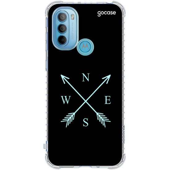 Capinha para celular Bússola Minimalista