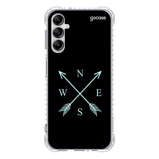 Capinha para celular Bússola Minimalista