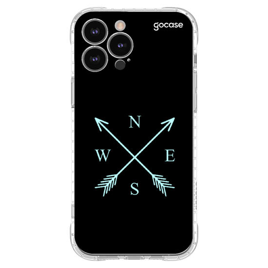 Capinha para celular Bússola Minimalista