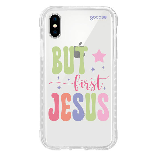 Capinha para celular  But First, Jesus