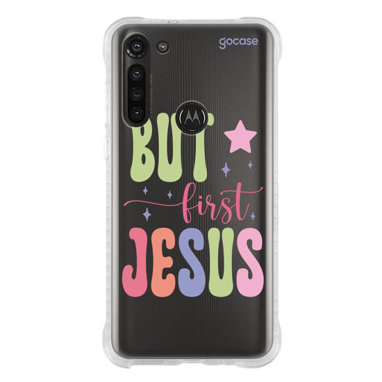 Capinha para celular  But First, Jesus