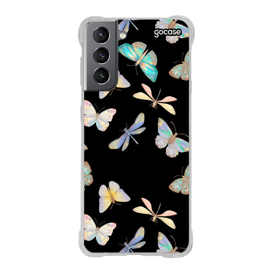 Capinha para celular Butterflies Shine