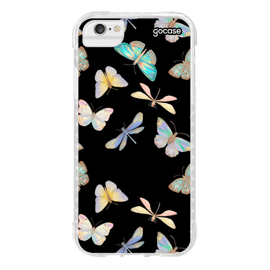 Capinha para celular Butterflies Shine