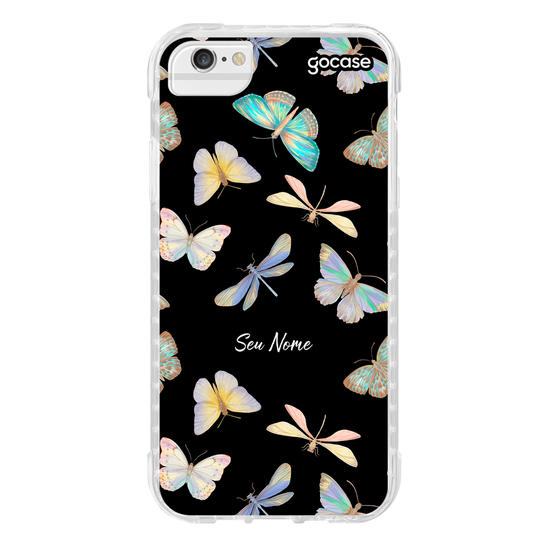 Capinha para celular Butterflies Shine