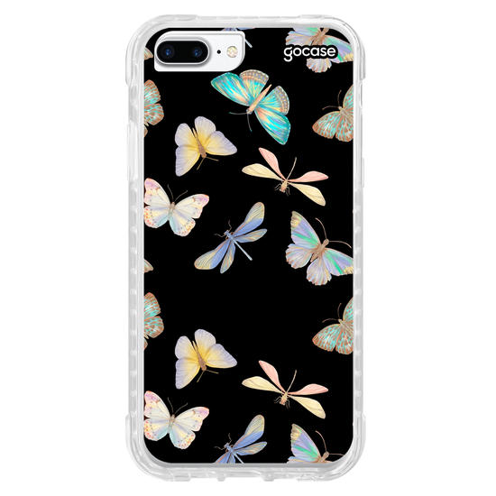 Capinha para celular Butterflies Shine