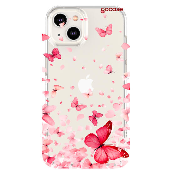 Capinha para celular  Butterfly & Cherry Blossom