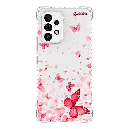 Capinha para celular  Butterfly & Cherry Blossom