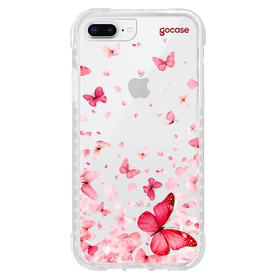 Capinha para celular  Butterfly & Cherry Blossom