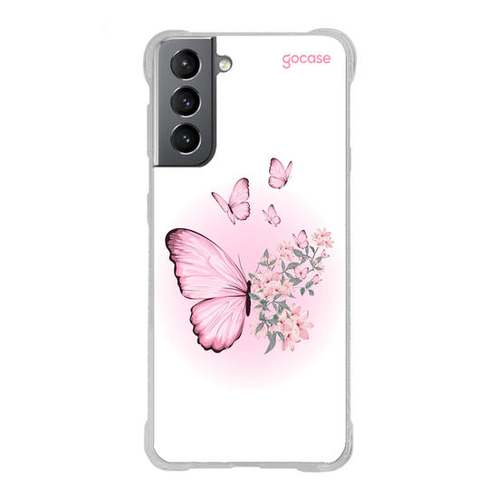 Capinha para celular  Butterfly Bloom
