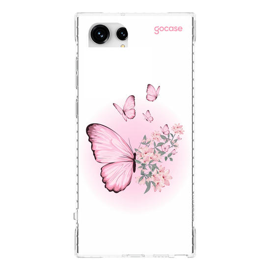 Capinha para celular  Butterfly Bloom