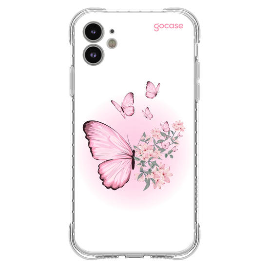 Capinha para celular  Butterfly Bloom