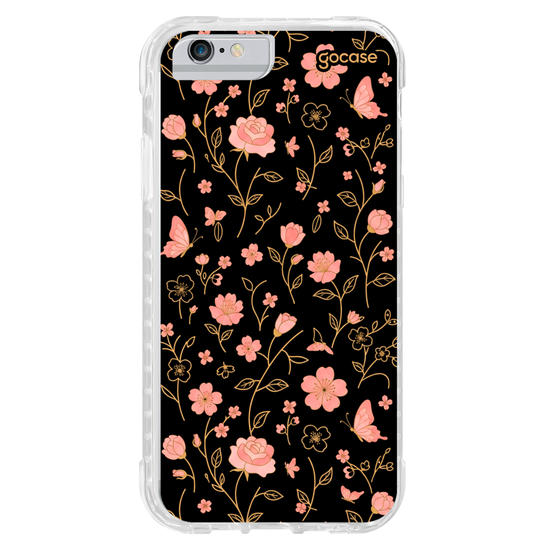 Capinha para celular  Butterfly Flowers