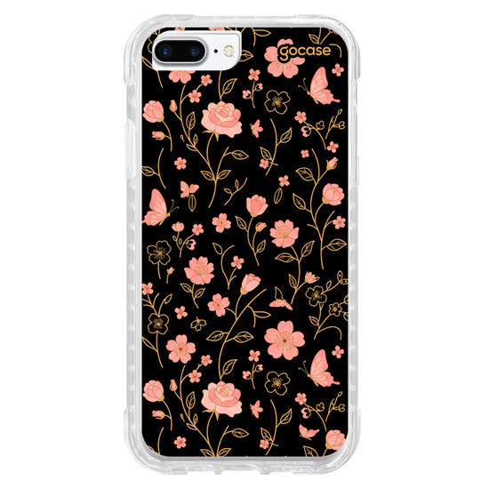Capinha para celular  Butterfly Flowers