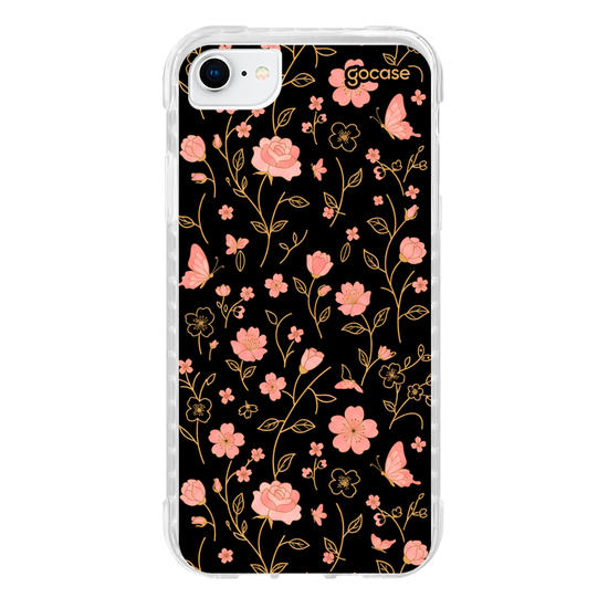 Capinha para celular  Butterfly Flowers