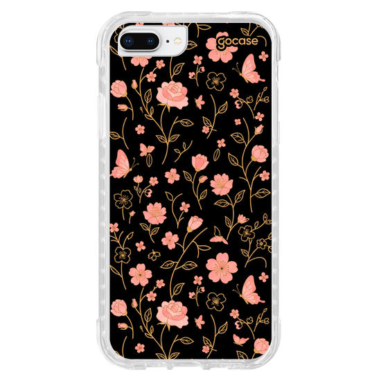 Capinha para celular  Butterfly Flowers
