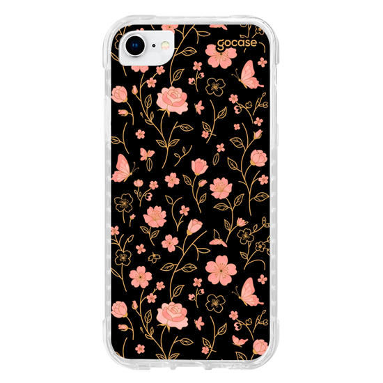 Capinha para celular  Butterfly Flowers