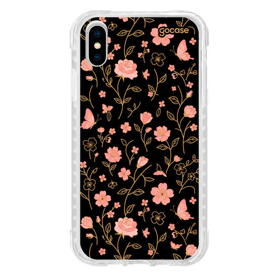Capinha para celular  Butterfly Flowers