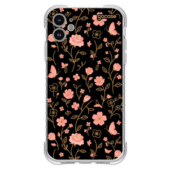Capinha para celular  Butterfly Flowers