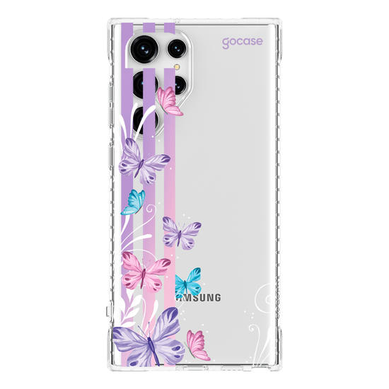 Capinha para celular  Butterfly Lines
