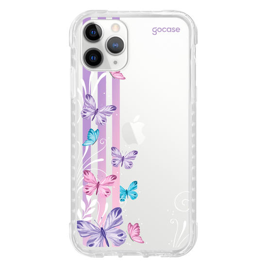 Capinha para celular  Butterfly Lines