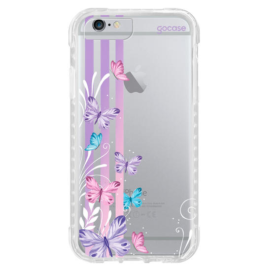 Capinha para celular  Butterfly Lines