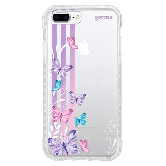 Capinha para celular  Butterfly Lines