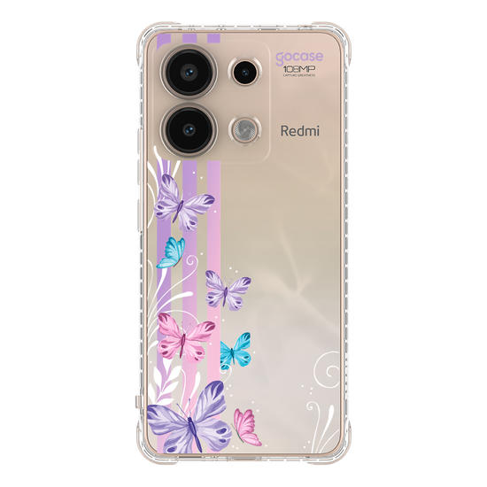 Capinha para celular  Butterfly Lines