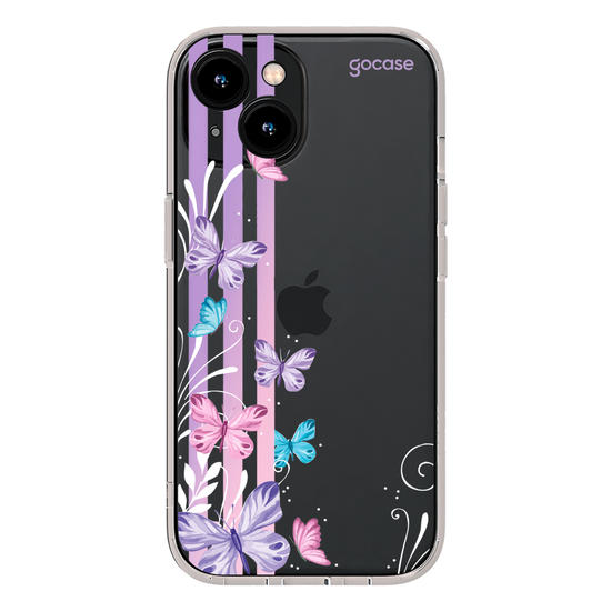 Capinha para celular  Butterfly Lines