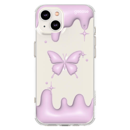 Capinha para celular  Butterfly Melted - Inflated Y2k