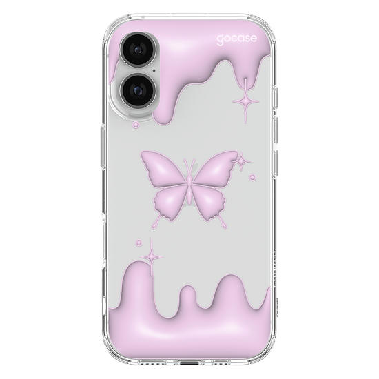 Capinha para celular  Butterfly Melted - Inflated Y2k