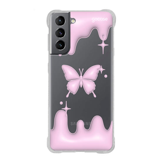 Capinha para celular  Butterfly Melted - Inflated Y2k
