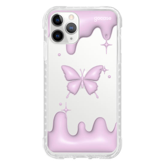 Capinha para celular  Butterfly Melted - Inflated Y2k