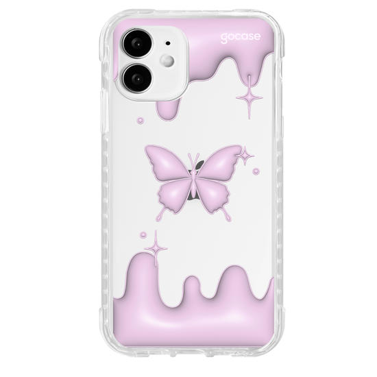 Capinha para celular  Butterfly Melted - Inflated Y2k
