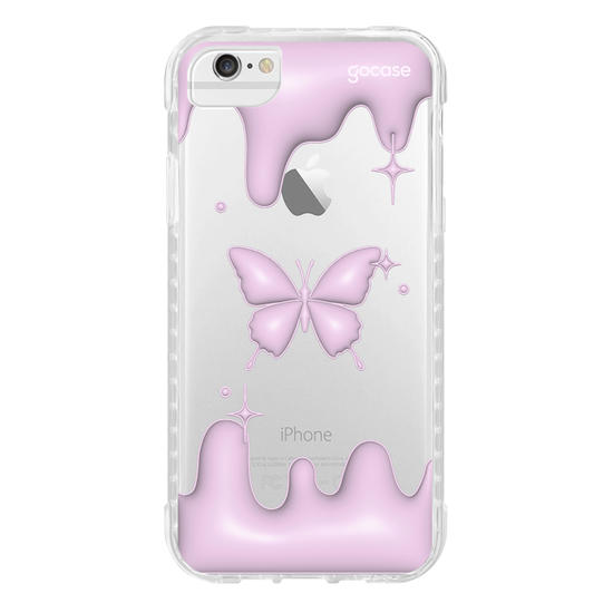 Capinha para celular  Butterfly Melted - Inflated Y2k