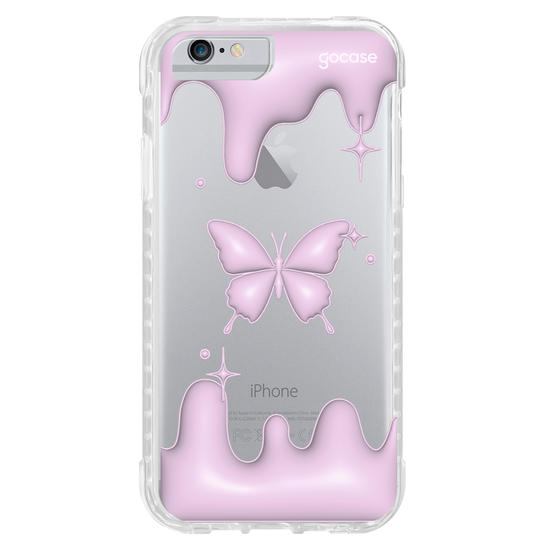 Capinha para celular  Butterfly Melted - Inflated Y2k