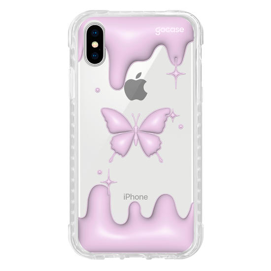 Capinha para celular  Butterfly Melted - Inflated Y2k