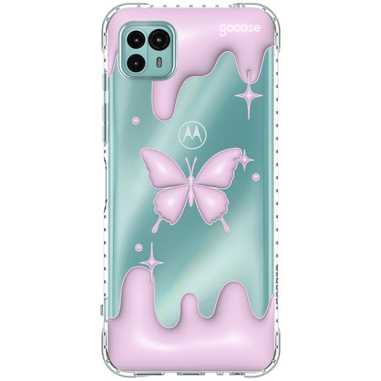 Capinha para celular  Butterfly Melted - Inflated Y2k