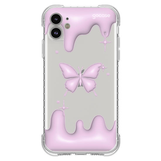 Capinha para celular  Butterfly Melted - Inflated Y2k