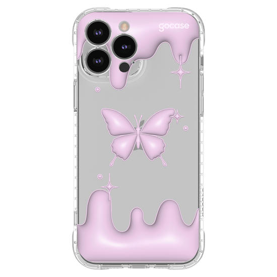 Capinha para celular  Butterfly Melted - Inflated Y2k