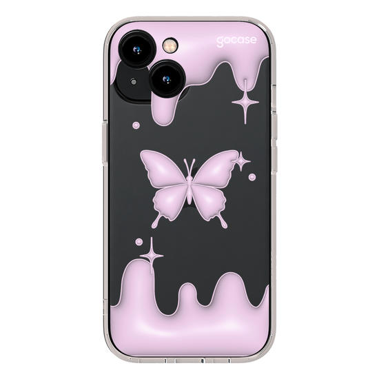 Capinha para celular  Butterfly Melted - Inflated Y2k