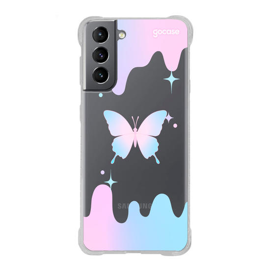 Capinha para celular  Butterfly Melted