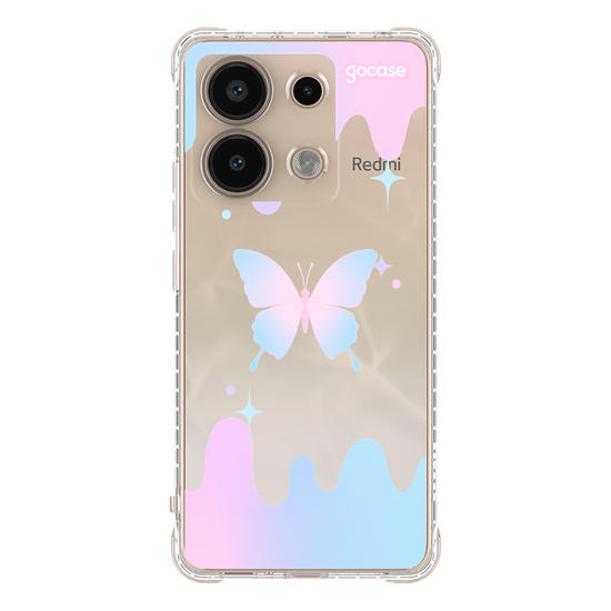 Capinha para celular  Butterfly Melted