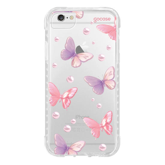 Capinha para celular  Butterfly Pearl