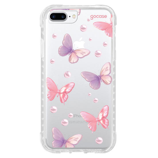 Capinha para celular  Butterfly Pearl