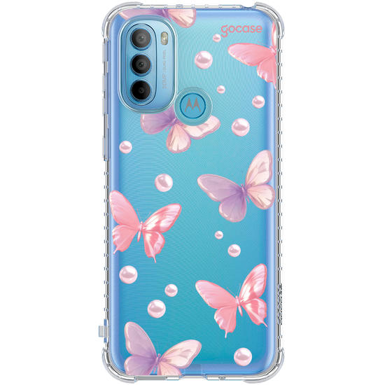 Capinha para celular  Butterfly Pearl