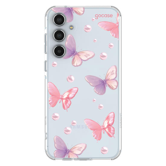Capinha para celular  Butterfly Pearl