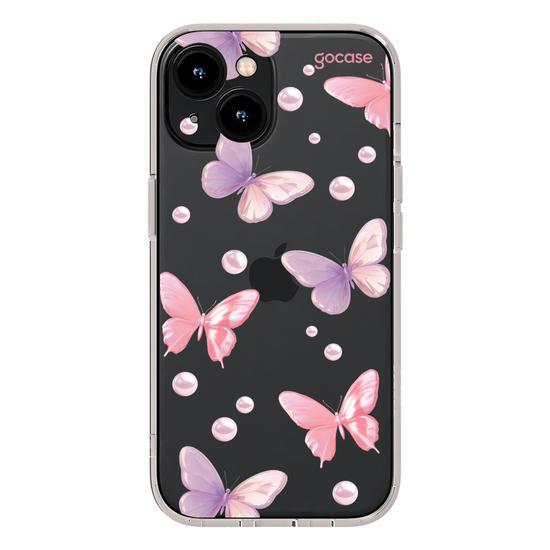 Capinha para celular  Butterfly Pearl