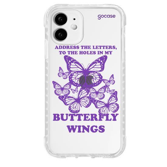 Capinha para celular Purple Butterfly